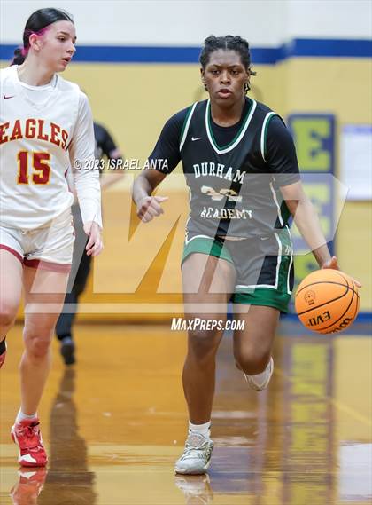 Thumbnail 3 in Durham Academy vs. Douglas Byrd (2023 Cumberland County Schools Holiday Classic Tournament) photogallery.