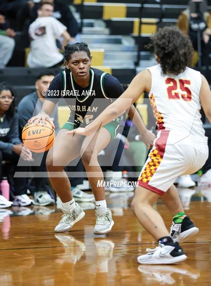 Thumbnail 2 in Durham Academy vs. Douglas Byrd (2023 Cumberland County Schools Holiday Classic Tournament) photogallery.