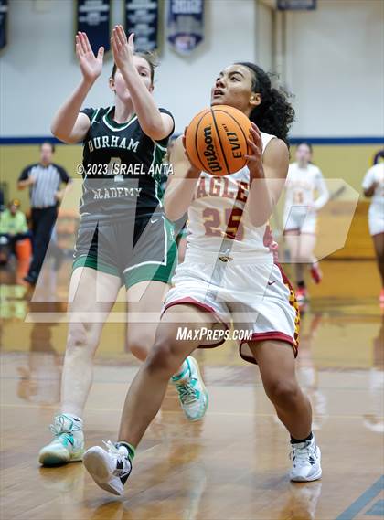 Thumbnail 1 in Durham Academy vs. Douglas Byrd (2023 Cumberland County Schools Holiday Classic Tournament) photogallery.