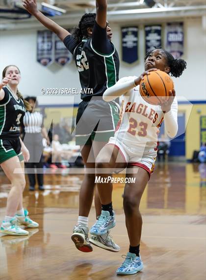 Thumbnail 1 in Durham Academy vs. Douglas Byrd (2023 Cumberland County Schools Holiday Classic Tournament) photogallery.