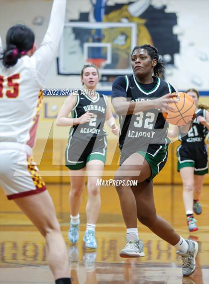 Thumbnail 1 in Durham Academy vs. Douglas Byrd (2023 Cumberland County Schools Holiday Classic Tournament) photogallery.