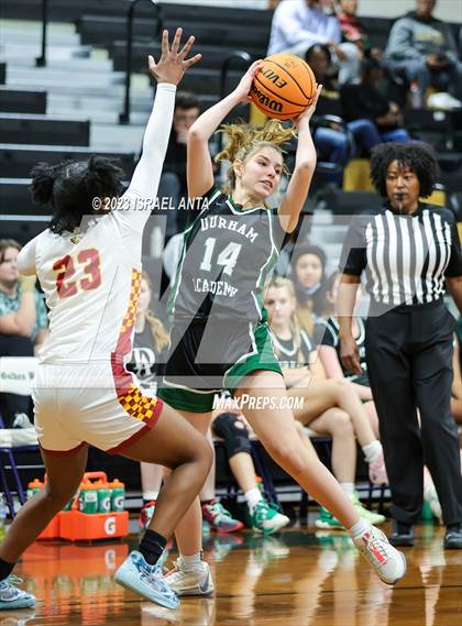 Thumbnail 1 in Durham Academy vs. Douglas Byrd (2023 Cumberland County Schools Holiday Classic Tournament) photogallery.