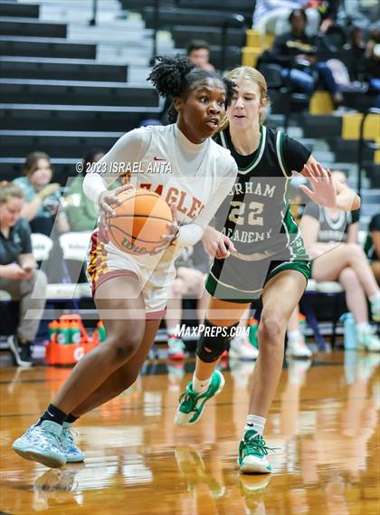 Thumbnail 3 in Durham Academy vs. Douglas Byrd (2023 Cumberland County Schools Holiday Classic Tournament) photogallery.