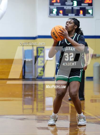 Thumbnail 3 in Durham Academy vs. Douglas Byrd (2023 Cumberland County Schools Holiday Classic Tournament) photogallery.