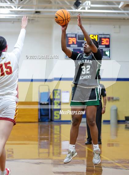Thumbnail 2 in Durham Academy vs. Douglas Byrd (2023 Cumberland County Schools Holiday Classic Tournament) photogallery.