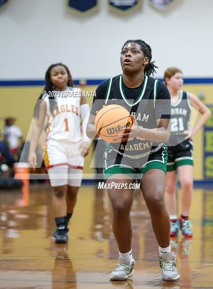 Thumbnail 1 in Durham Academy vs. Douglas Byrd (2023 Cumberland County Schools Holiday Classic Tournament) photogallery.
