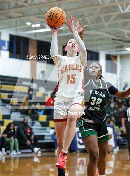 Thumbnail 1 in Durham Academy vs. Douglas Byrd (2023 Cumberland County Schools Holiday Classic Tournament) photogallery.