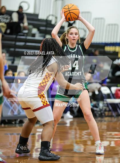 Thumbnail 1 in Durham Academy vs. Douglas Byrd (2023 Cumberland County Schools Holiday Classic Tournament) photogallery.