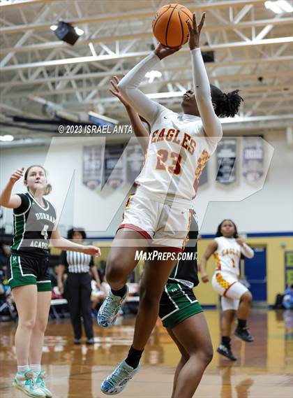 Thumbnail 2 in Durham Academy vs. Douglas Byrd (2023 Cumberland County Schools Holiday Classic Tournament) photogallery.