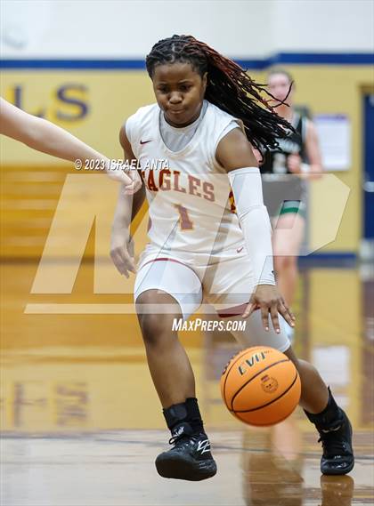 Thumbnail 2 in Durham Academy vs. Douglas Byrd (2023 Cumberland County Schools Holiday Classic Tournament) photogallery.