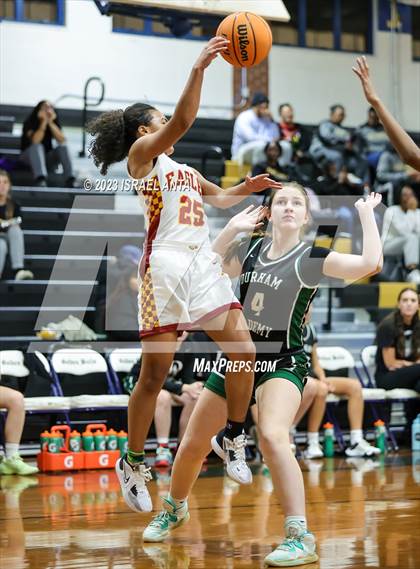 Thumbnail 3 in Durham Academy vs. Douglas Byrd (2023 Cumberland County Schools Holiday Classic Tournament) photogallery.