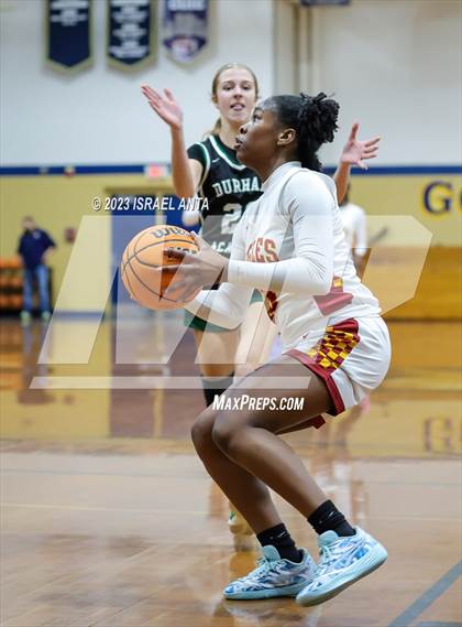 Thumbnail 3 in Durham Academy vs. Douglas Byrd (2023 Cumberland County Schools Holiday Classic Tournament) photogallery.