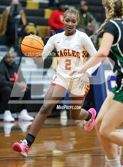Thumbnail 3 in Durham Academy vs. Douglas Byrd (2023 Cumberland County Schools Holiday Classic Tournament) photogallery.