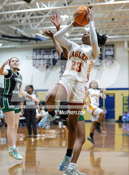 Thumbnail 3 in Durham Academy vs. Douglas Byrd (2023 Cumberland County Schools Holiday Classic Tournament) photogallery.
