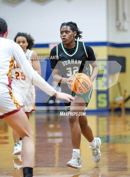 Thumbnail 2 in Durham Academy vs. Douglas Byrd (2023 Cumberland County Schools Holiday Classic Tournament) photogallery.
