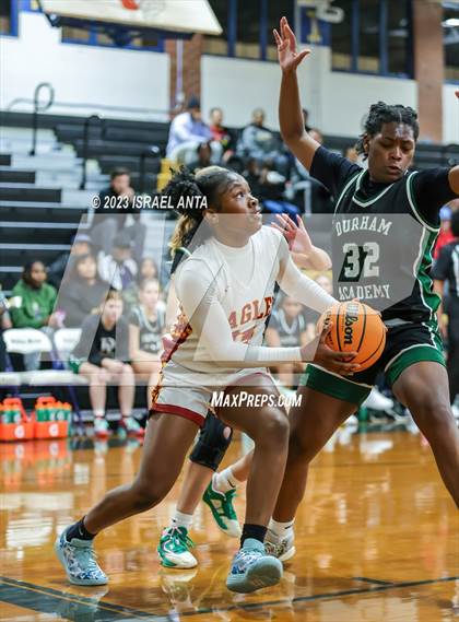 Thumbnail 1 in Durham Academy vs. Douglas Byrd (2023 Cumberland County Schools Holiday Classic Tournament) photogallery.