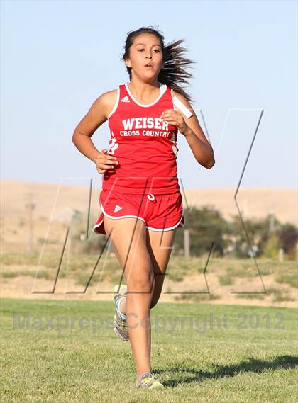 Thumbnail 2 in SRV Girls Cross Country @ Payette photogallery.