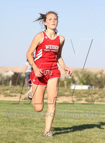 Thumbnail 3 in SRV Girls Cross Country @ Payette photogallery.