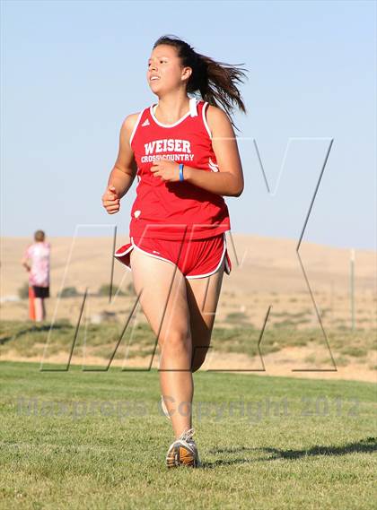 Thumbnail 1 in SRV Girls Cross Country @ Payette photogallery.