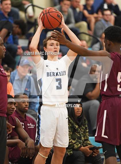Thumbnail 3 in Berkeley Prep vs West Oaks photogallery.