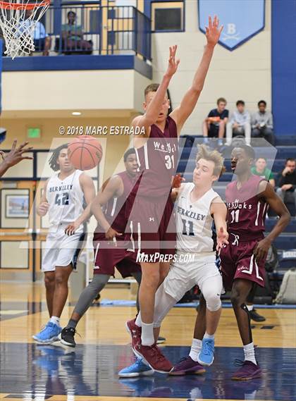 Thumbnail 2 in Berkeley Prep vs West Oaks photogallery.