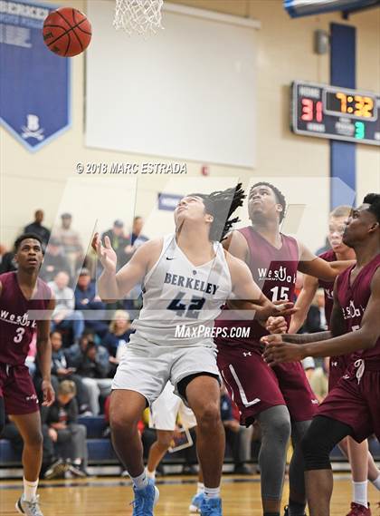 Thumbnail 3 in Berkeley Prep vs West Oaks photogallery.