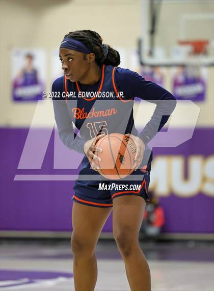 Thumbnail 3 in Middle Tennessee Christian vs. Blackman photogallery.