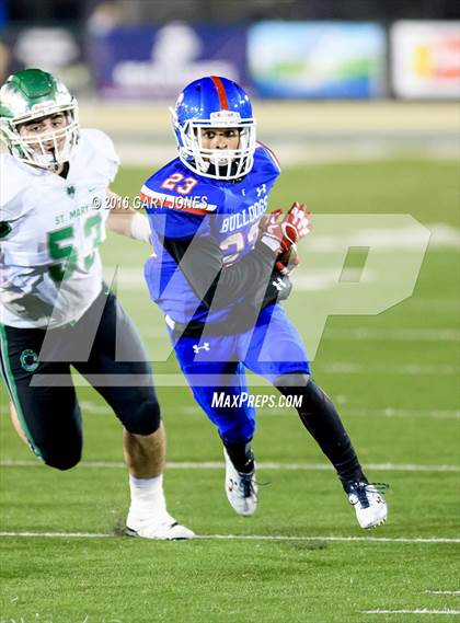 Thumbnail 2 in Folsom vs. St. Mary's (CIF SJS D1 Final) photogallery.