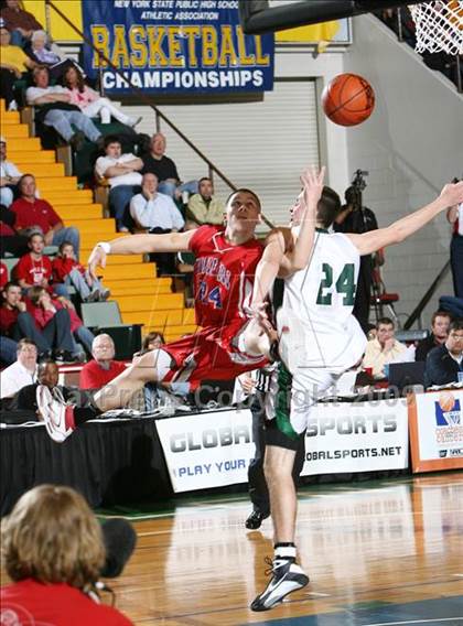 Thumbnail 1 in Maple Hill vs Avon (NYSPHSAA C Final) photogallery.