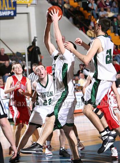 Thumbnail 2 in Maple Hill vs Avon (NYSPHSAA C Final) photogallery.