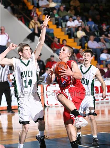 Thumbnail 3 in Maple Hill vs Avon (NYSPHSAA C Final) photogallery.