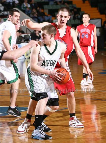 Thumbnail 1 in Maple Hill vs Avon (NYSPHSAA C Final) photogallery.