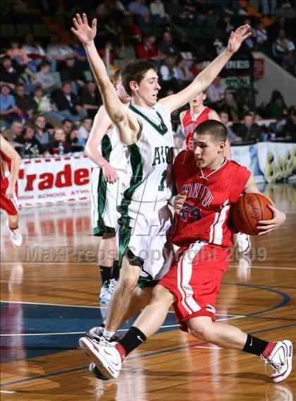 Thumbnail 1 in Maple Hill vs Avon (NYSPHSAA C Final) photogallery.
