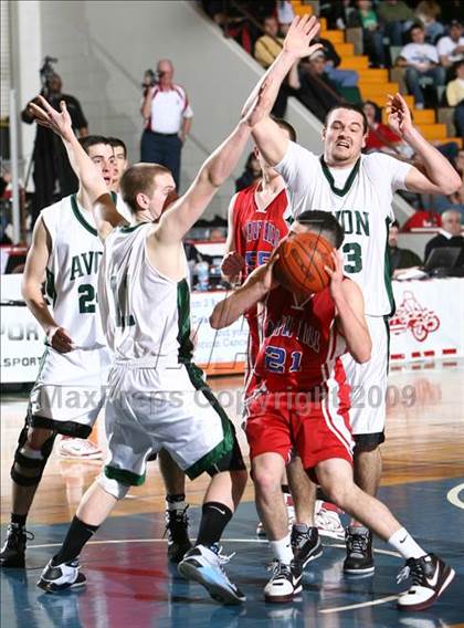 Thumbnail 2 in Maple Hill vs Avon (NYSPHSAA C Final) photogallery.