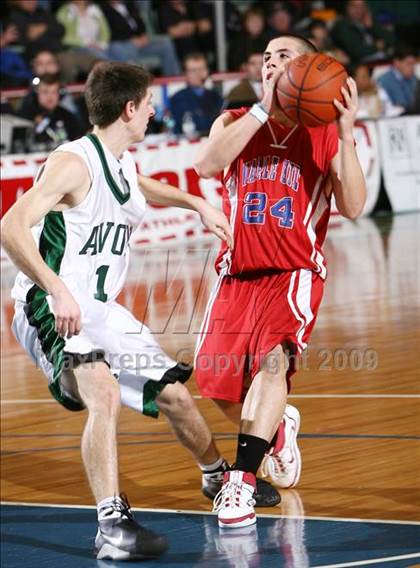 Thumbnail 2 in Maple Hill vs Avon (NYSPHSAA C Final) photogallery.