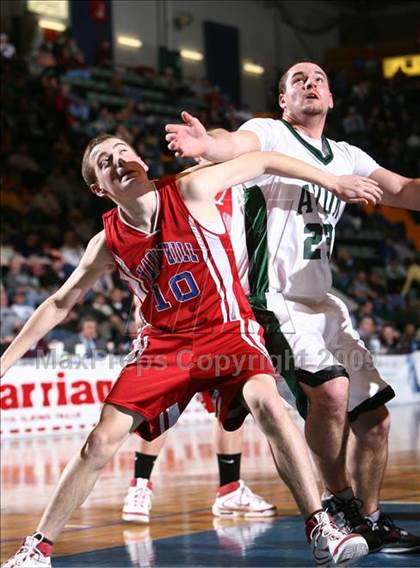 Thumbnail 2 in Maple Hill vs Avon (NYSPHSAA C Final) photogallery.