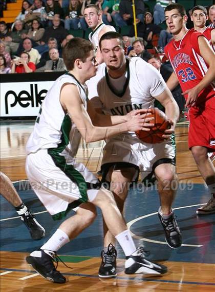 Thumbnail 3 in Maple Hill vs Avon (NYSPHSAA C Final) photogallery.