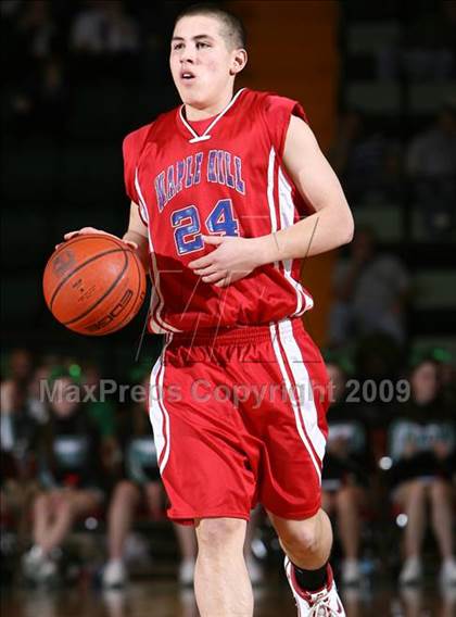 Thumbnail 3 in Maple Hill vs Avon (NYSPHSAA C Final) photogallery.