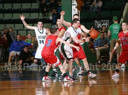 Thumbnail 2 in Maple Hill vs Avon (NYSPHSAA C Final) photogallery.