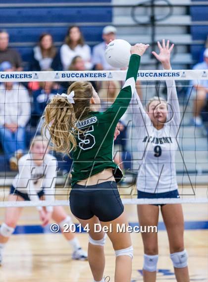 Thumbnail 2 in Academy of the Holy Names vs. Westminster Christian (Berkeley Premier) photogallery.