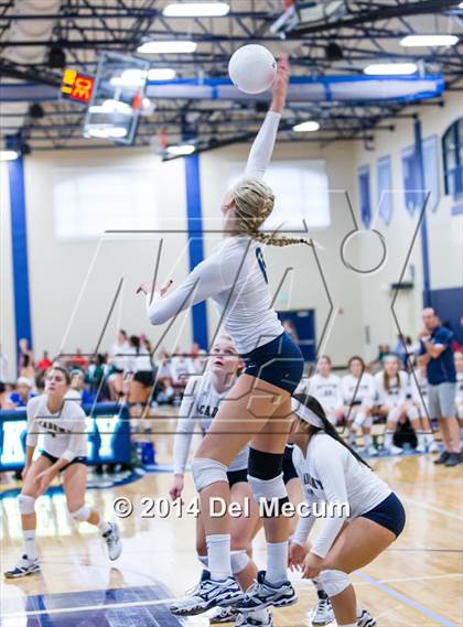Thumbnail 2 in Academy of the Holy Names vs. Westminster Christian (Berkeley Premier) photogallery.