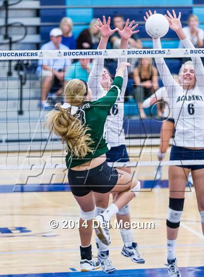 Thumbnail 3 in Academy of the Holy Names vs. Westminster Christian (Berkeley Premier) photogallery.