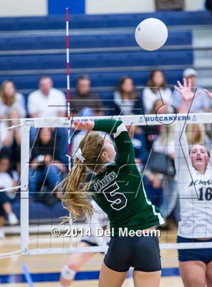 Thumbnail 1 in Academy of the Holy Names vs. Westminster Christian (Berkeley Premier) photogallery.