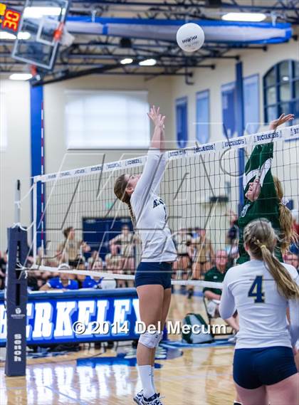 Thumbnail 1 in Academy of the Holy Names vs. Westminster Christian (Berkeley Premier) photogallery.