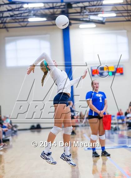 Thumbnail 2 in Academy of the Holy Names vs. Westminster Christian (Berkeley Premier) photogallery.
