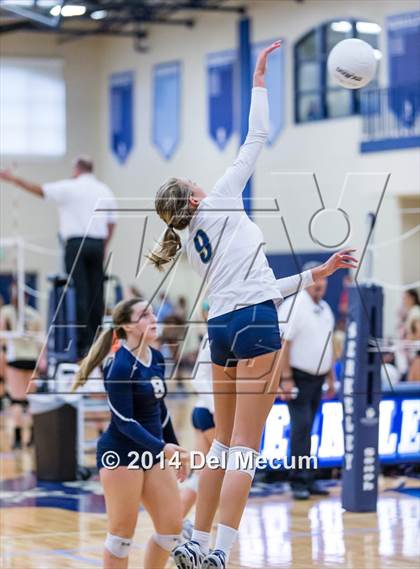 Thumbnail 2 in Academy of the Holy Names vs. Westminster Christian (Berkeley Premier) photogallery.