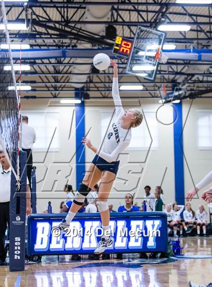 Thumbnail 1 in Academy of the Holy Names vs. Westminster Christian (Berkeley Premier) photogallery.