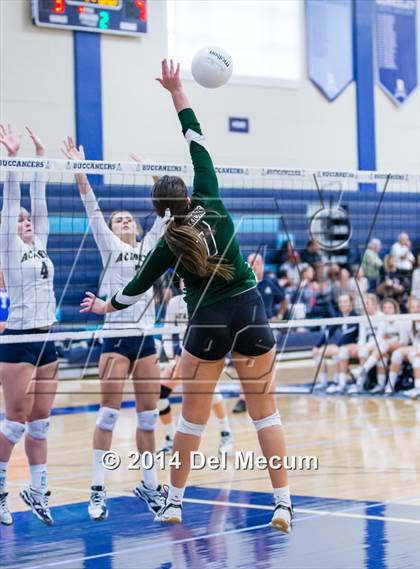 Thumbnail 3 in Academy of the Holy Names vs. Westminster Christian (Berkeley Premier) photogallery.