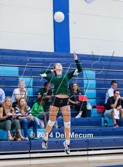 Thumbnail 2 in Academy of the Holy Names vs. Westminster Christian (Berkeley Premier) photogallery.