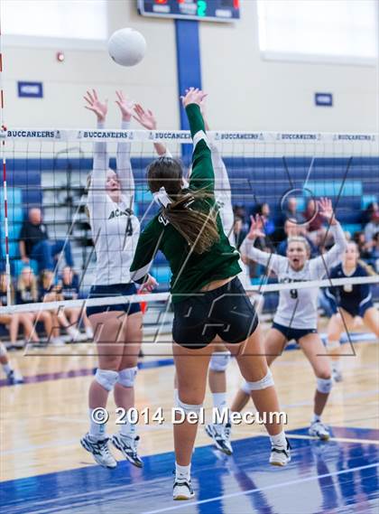 Thumbnail 2 in Academy of the Holy Names vs. Westminster Christian (Berkeley Premier) photogallery.